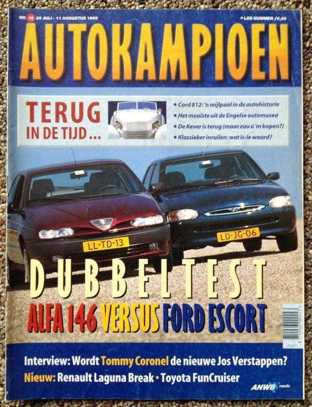 AK: Alfa 146, Toyota FunCruiser, Volvo Amazon 123 GT, Kever, Ophalen of Verzenden, Zo goed als nieuw, Algemeen