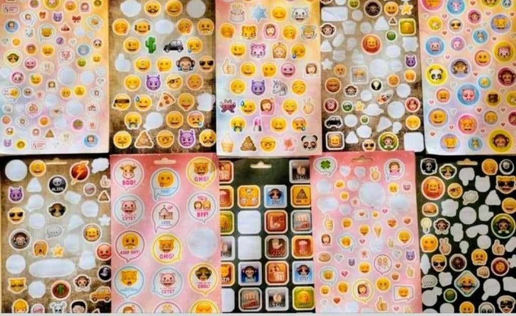 Emoji Stickers en Plaatjes, Ophalen of Verzenden, Zo goed als nieuw, Stickers en Plaatjes