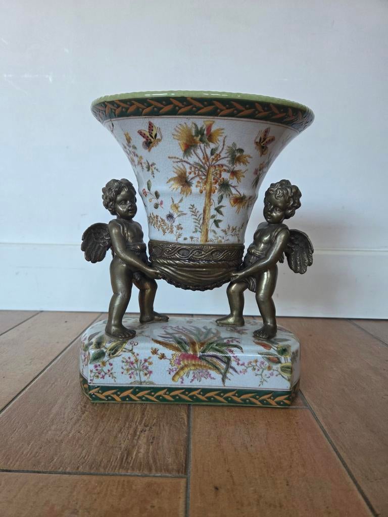 Mooi beeld met engelen - Beschadigd, Ophalen of Verzenden