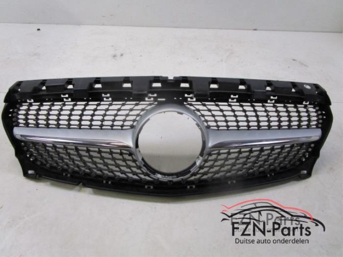 MERCEDES-BENZ W117 CLA Klasse Diamond Grille Grijs, Auto-onderdelen, Ophalen of Verzenden, Gebruikt