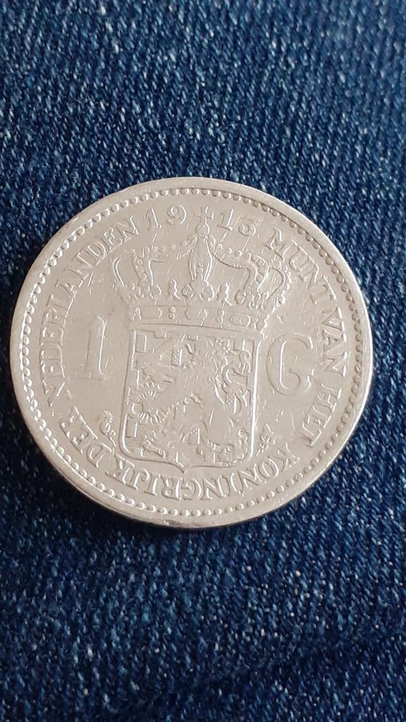 Gulden 1913 voor 27.50 euro Inc verzendkosten, Verzenden, Koningin Wilhelmina, 1 gulden
