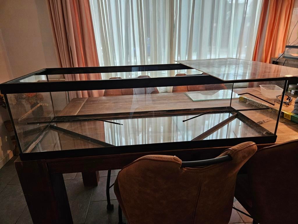 Terrarium / hamsterkooi / aquarium 130x40x30, Dieren en Toebehoren, Ophalen, Zo goed als nieuw