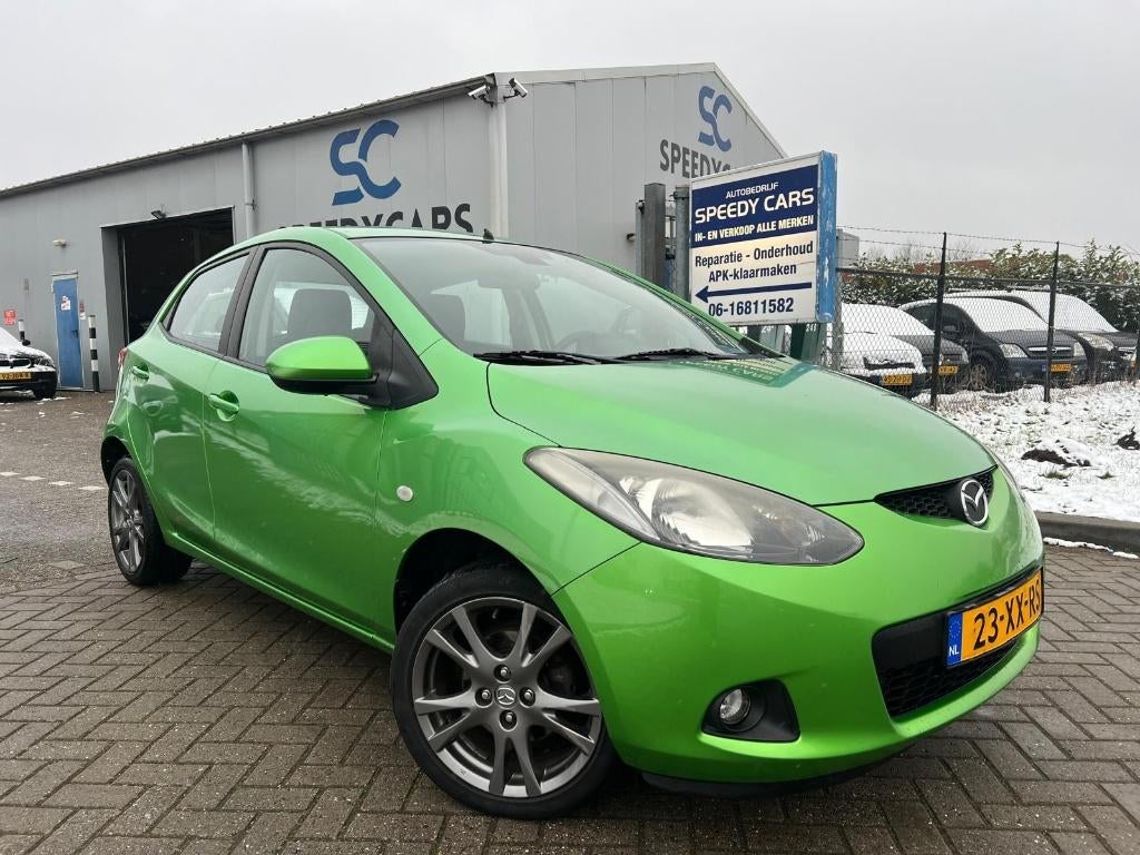 Mazda 2 1.3 5DRS 2008 Cruise Airco Stoelverwarming N.A.P, Voorwielaandrijving, Stof, 4 cilinders, Origineel Nederlands