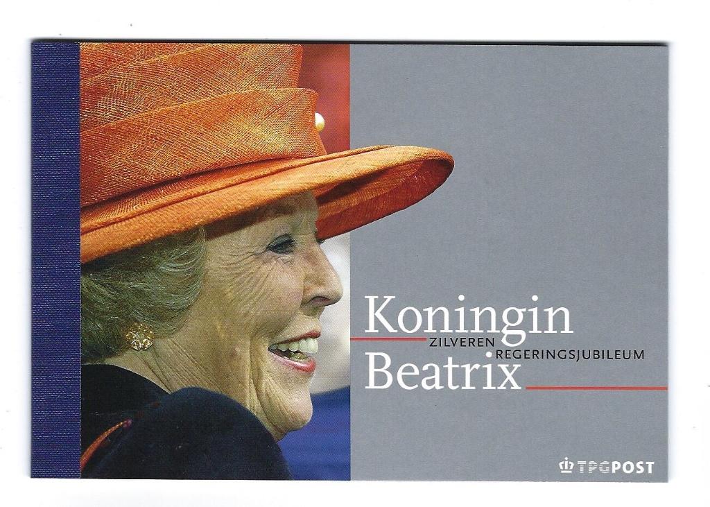 Prestigeboekje 7 Zilveren Regeringsjubileum, Ophalen of Verzenden, Na 1940, Postfris