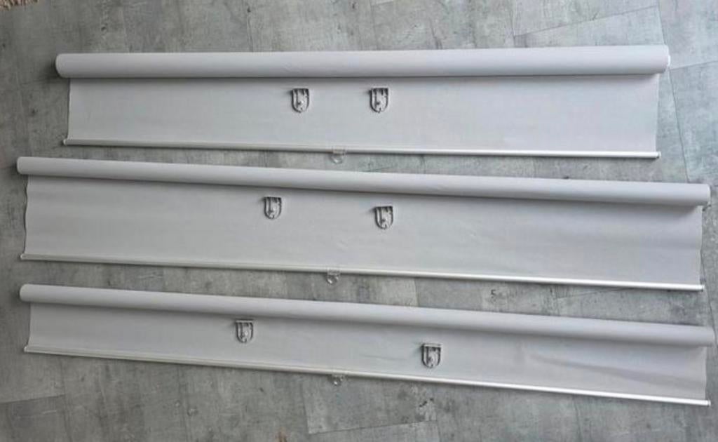 Verduisterend Rolgordijn zachtgrijs 155 x 1.40 (hema), Ophalen of Verzenden, Zo goed als nieuw, 150 tot 200 cm