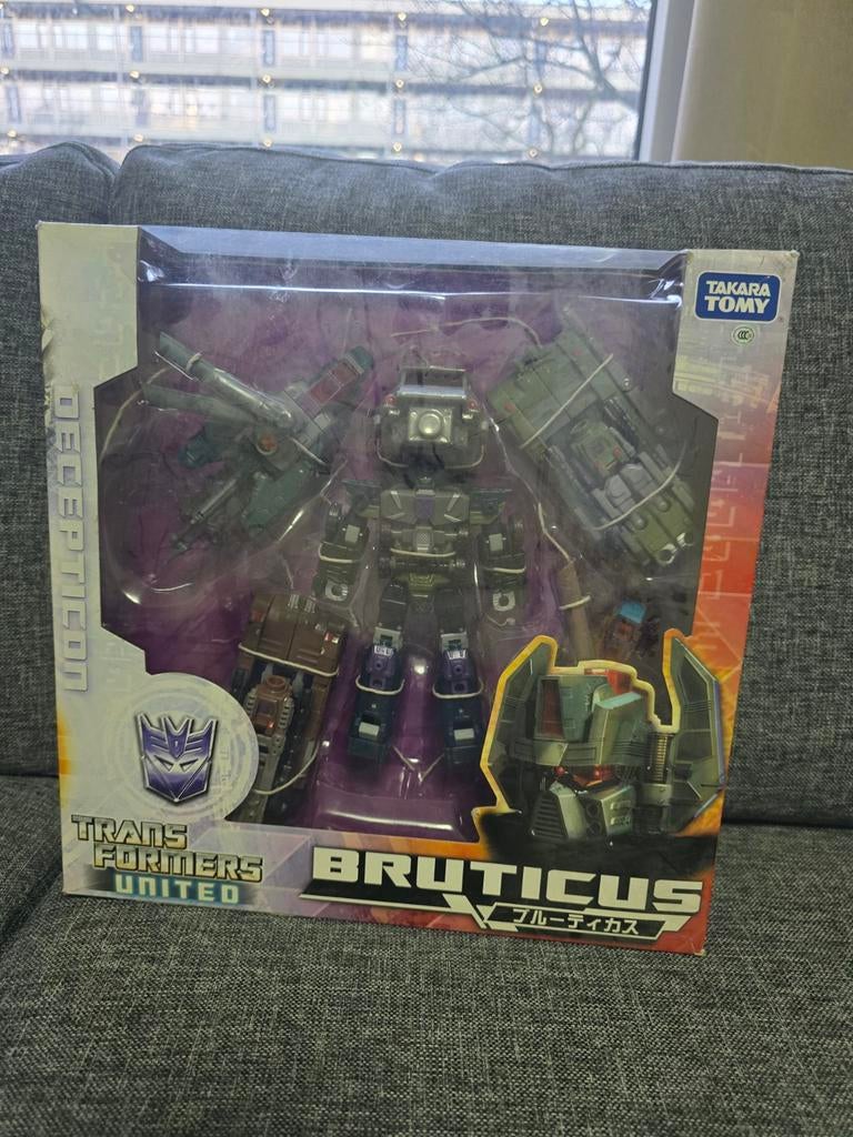 Te koop transformers takara tomy united bruticus,, Overige generaties, Ophalen of Verzenden, Nieuw, Decepticons