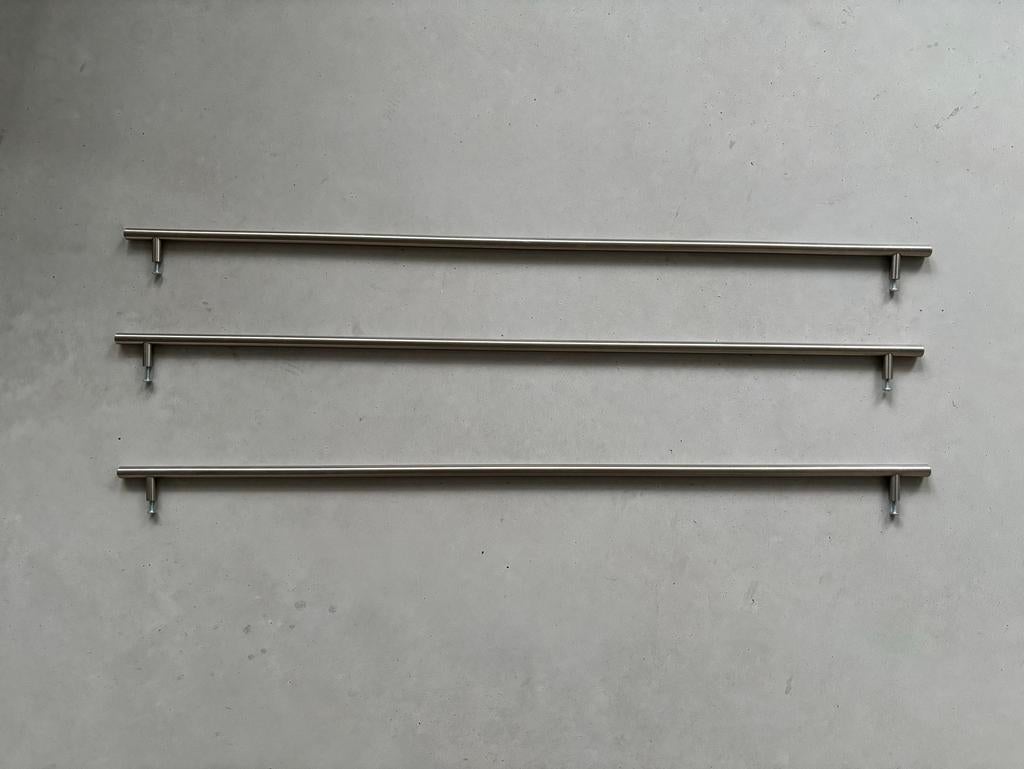 3 Lange RVS Handgrepen voor Meubels, Ophalen of Verzenden, Nieuw, Rvs, Overige typen