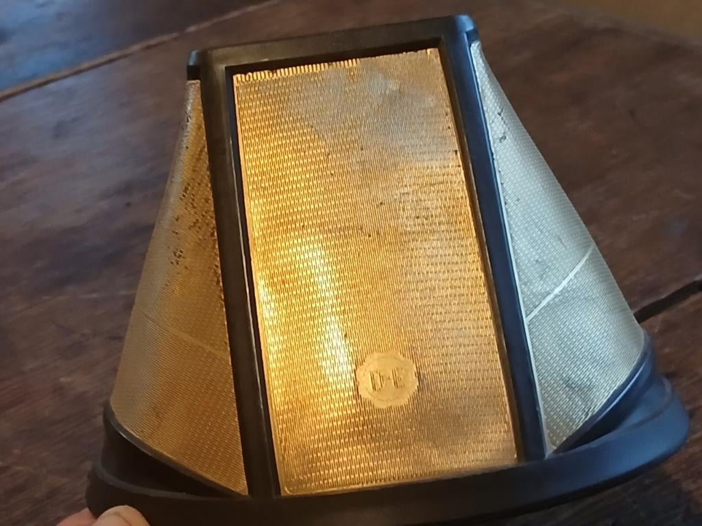 VINTAGE METALEN  D.E  KOFFIEFILTER..GOEDE STAAT.., Ophalen of Verzenden