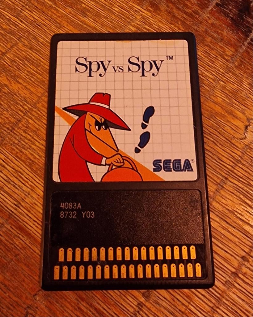 Spy vs Spy - Sega Card - Master System, Gebruikt, 2 spelers, Eén computer, Ophalen of Verzenden
