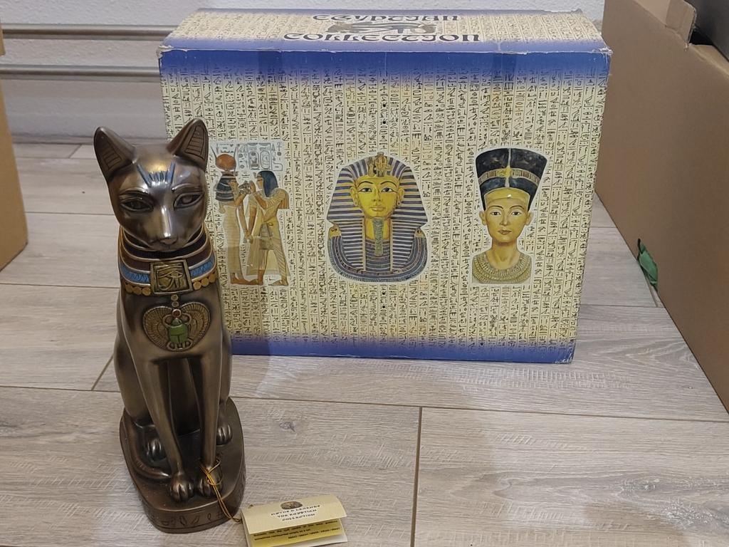 Egyptische Kat Replica - Museum Cairo, Antiek en Kunst, Ophalen of Verzenden