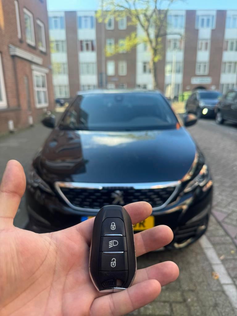 Nieuwe Peugeot autosleutel - Klaar terwijl u wacht! Incl, Auto-onderdelen, Dashboard en Schakelaars, Peugeot, Nieuw, Ophalen