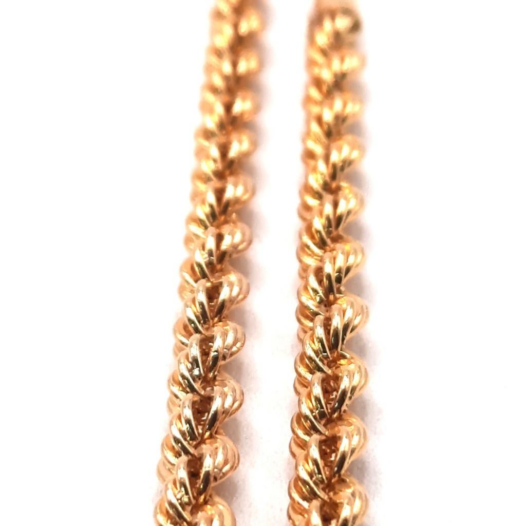 Gouden rope ketting 14kt, Www.bredajuwelier.nl, Nieuw, Ophalen of Verzenden, Www.bredajuwelier.nl