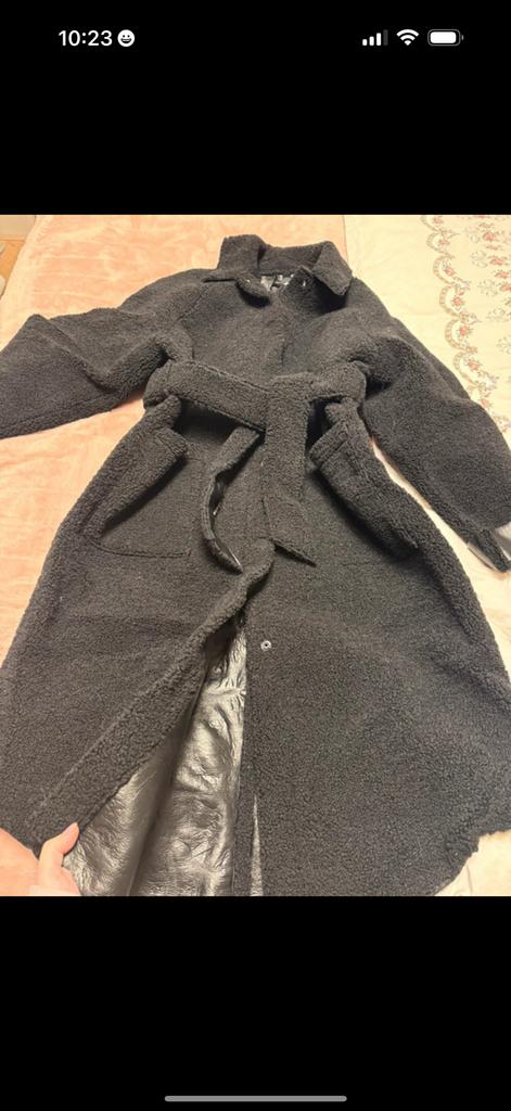 Teddy zwarte jas shoeby, Kleding | Dames, Jassen | Winter, Ophalen of Verzenden, Zo goed als nieuw, Zwart