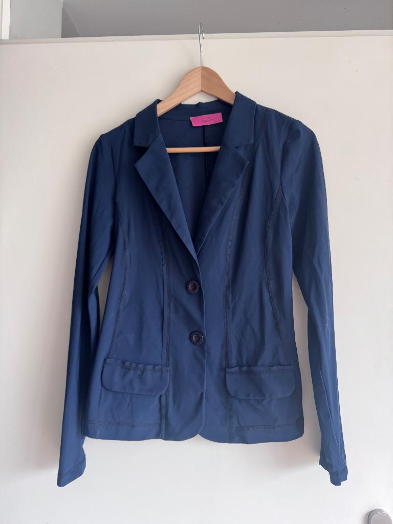 Jasje studio Anneloes, Kleding | Dames, Blauw, Ophalen of Verzenden, Zo goed als nieuw, Jasje