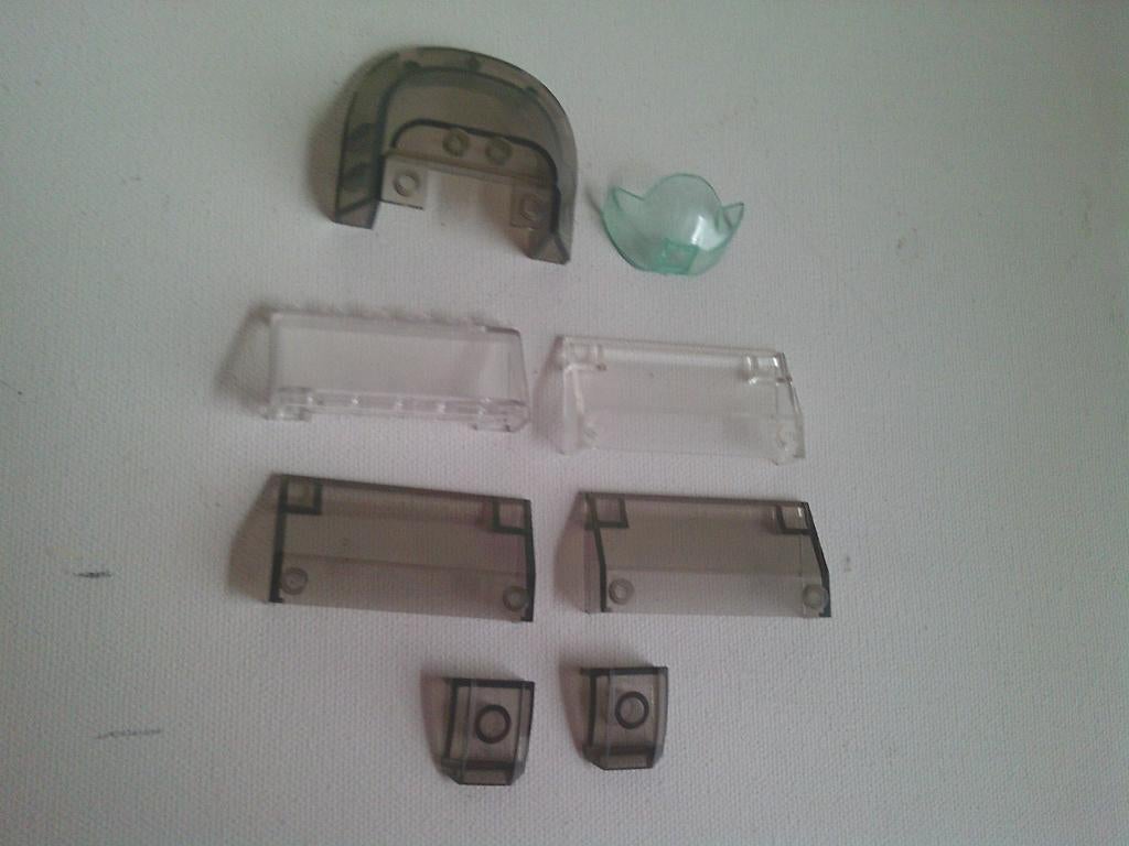 Lego: Transparant ruiten/ramen/schermen oa. space, Ophalen of Verzenden, Gebruikt, Lego