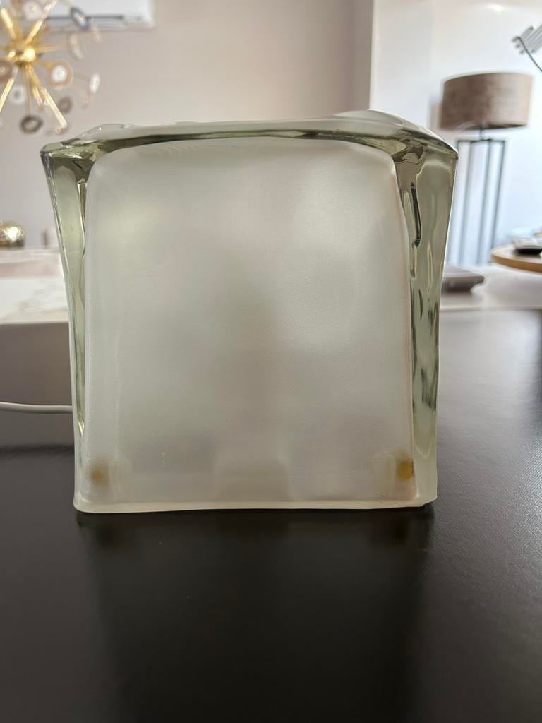 Ice Cube kubuslamp IKEA, Jaren 90, Ophalen of Verzenden, Minder dan 50 cm, Glas