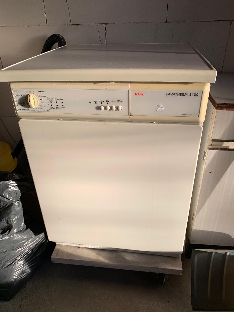 Wasdroger, Ophalen, Gebruikt, Luchtafvoer, Voorlader