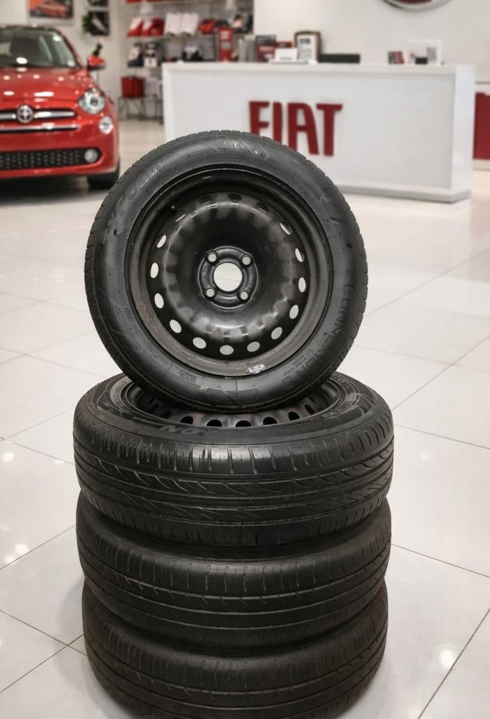 Set zomerbanden 4x98 58,1mm Fiat Alfa Romeo Lancia!, Ophalen, Zo goed als nieuw