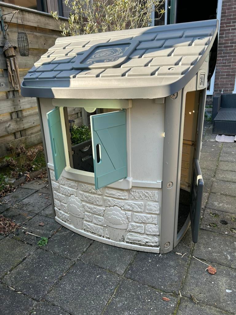 Smoby speelhuis, Ophalen, Zo goed als nieuw, Kunststof