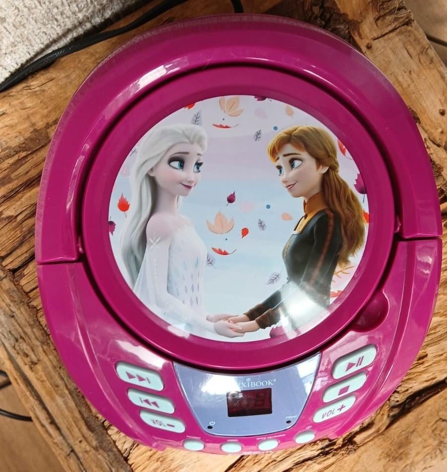 Lexibook Disney Frozen Bluetooth CD player, Ophalen of Verzenden, Zo goed als nieuw, Overige merken, Draagbaar