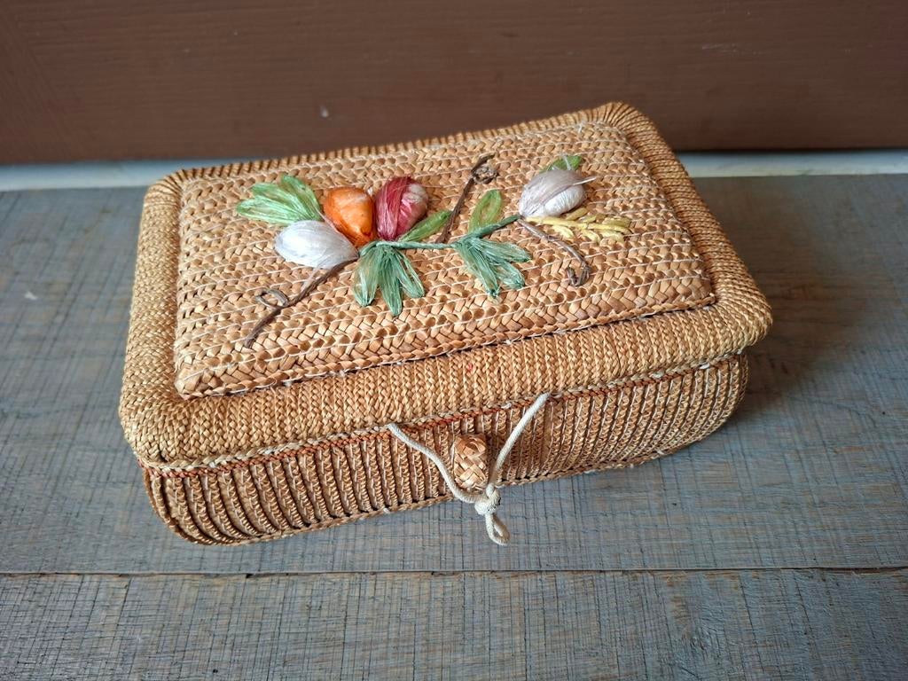 Oud naaidoosje voor spelden en garen, Ophalen of Verzenden, Zo goed als nieuw, Garen of Naald(en), Nvt