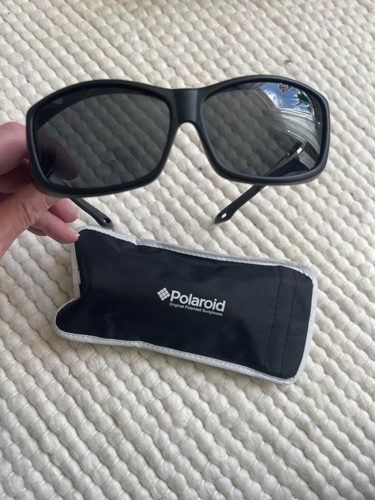 Polaroid zonnebril zwart, Overige merken, Gebruikt, Zonnebril, Zwart