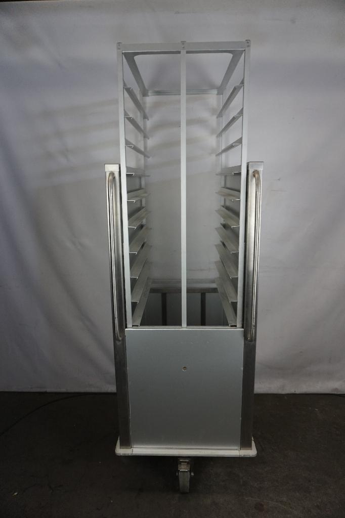 Verende regaalwagen dienbladenwagen, Bordenrek, Ophalen, Gebruikt