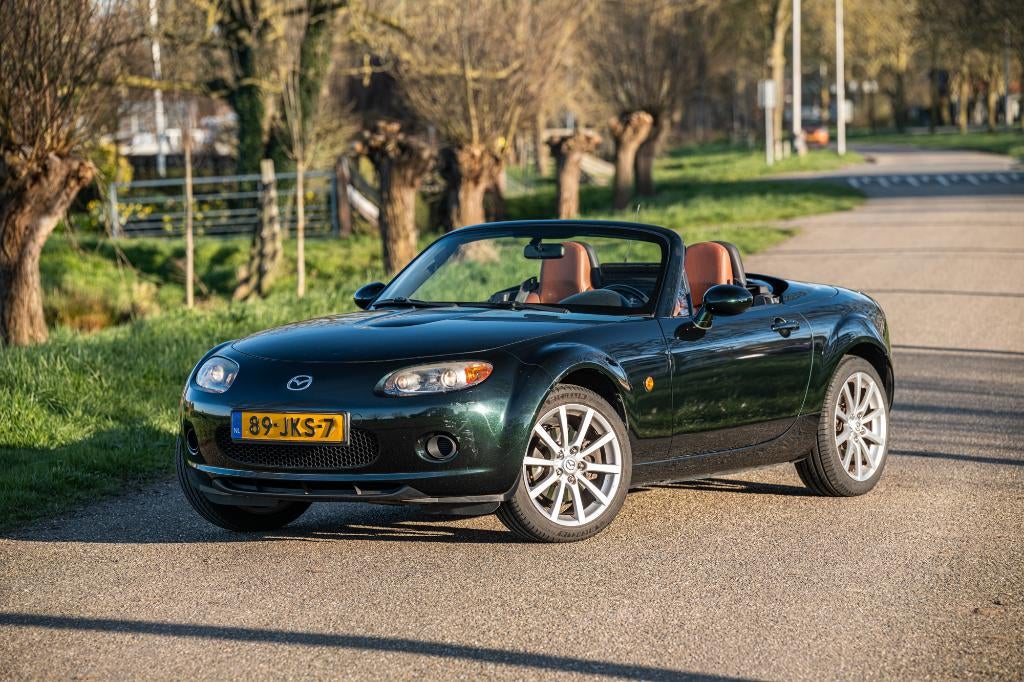 Mazda MX-5 2.0 Executive 2007 Groen Hardtop, 13 km/l, 4 cilinders, Cabriolet, 160 pk