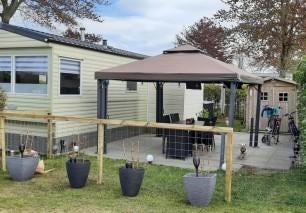 Stacaravan inclusief plek op Camping de Hondsrug Eext