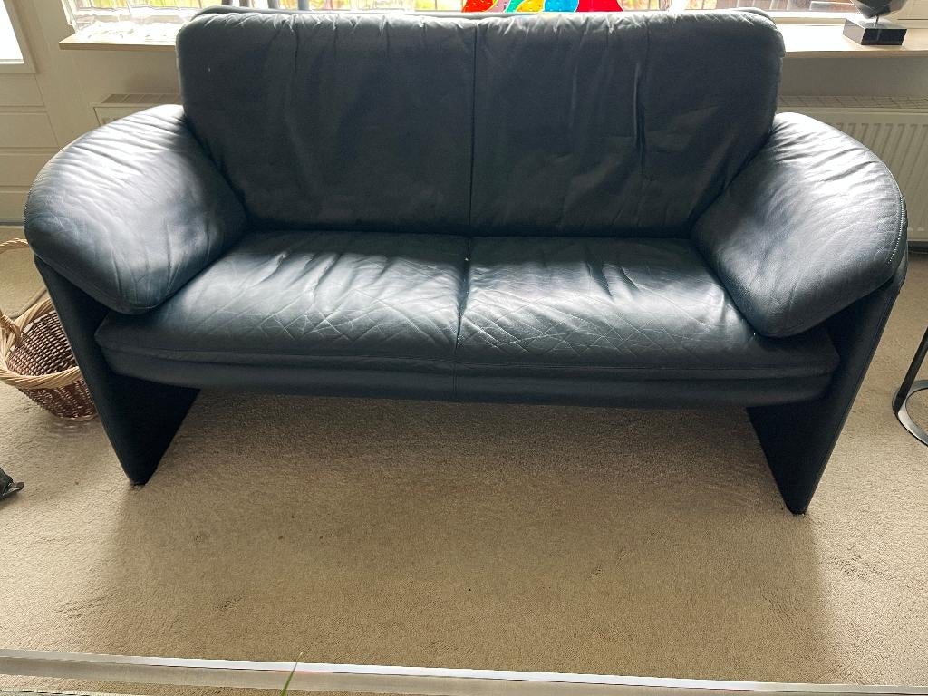 Bankstel merk Leolux, Huis en Inrichting, Banken | Bankstellen, Ophalen, Gebruikt, 150 tot 200 cm, Tweepersoons