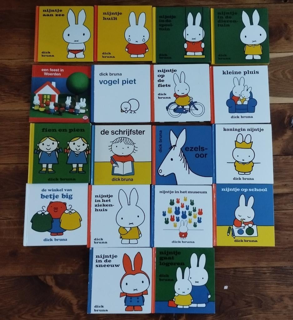 Boekjes van Dick Bruna, Ophalen of Verzenden, Gelezen, Dick Bruna, Fictie algemeen
