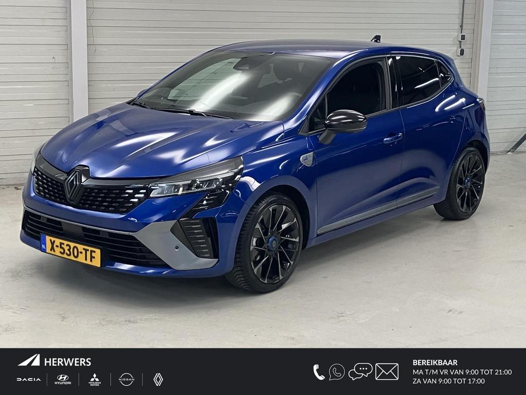 Renault Clio 1.6 E-Tech Full Hybrid 145 esprit Alpine / Nede, Stof, Gebruikt, Euro 6, Blauw