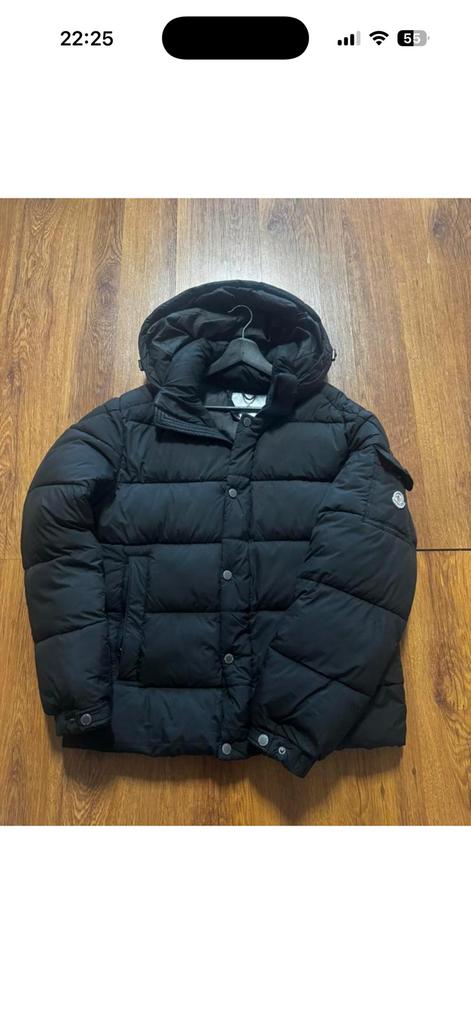 MONCLER JAS, Maat 52/54 (L), Moncler, Zwart, Ophalen of Verzenden