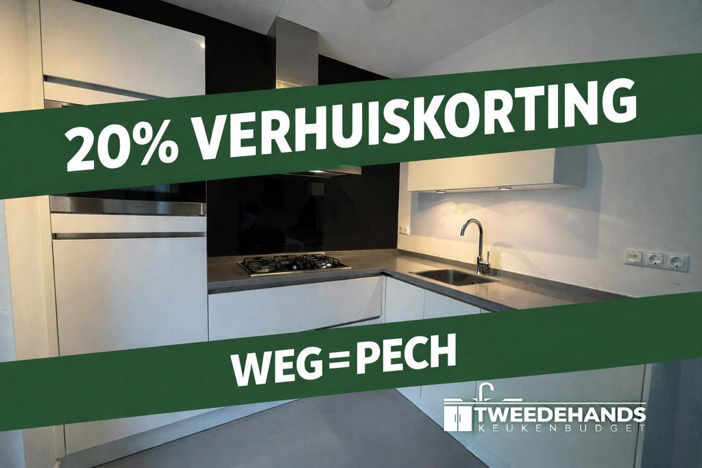 Hoekkeuken met Apparatuur | Van €4.000 NU €3.200!