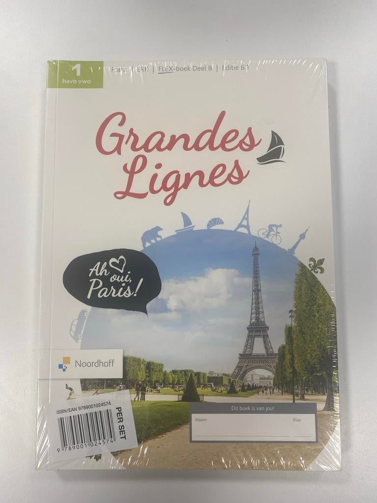 Grandes Lignes Frans havo vwo, Boeken, Taal | Frans, Zo goed als nieuw, Non-fictie, Verzenden