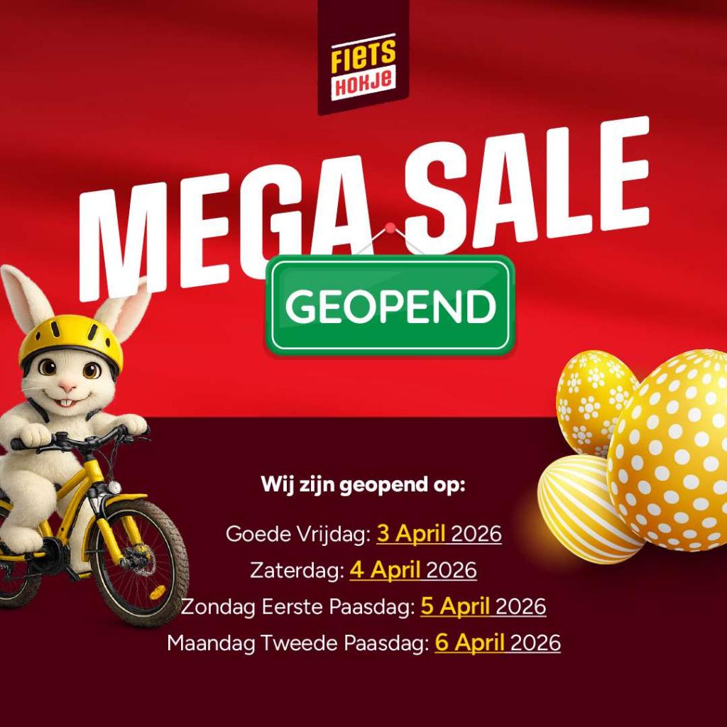 Mega Paas Sale nu bij ‘t Fietshokje! 🐣 ALLE DAGEN GEOPEND, Niet ingevuld, Niet ingevuld, Niet ingevuld