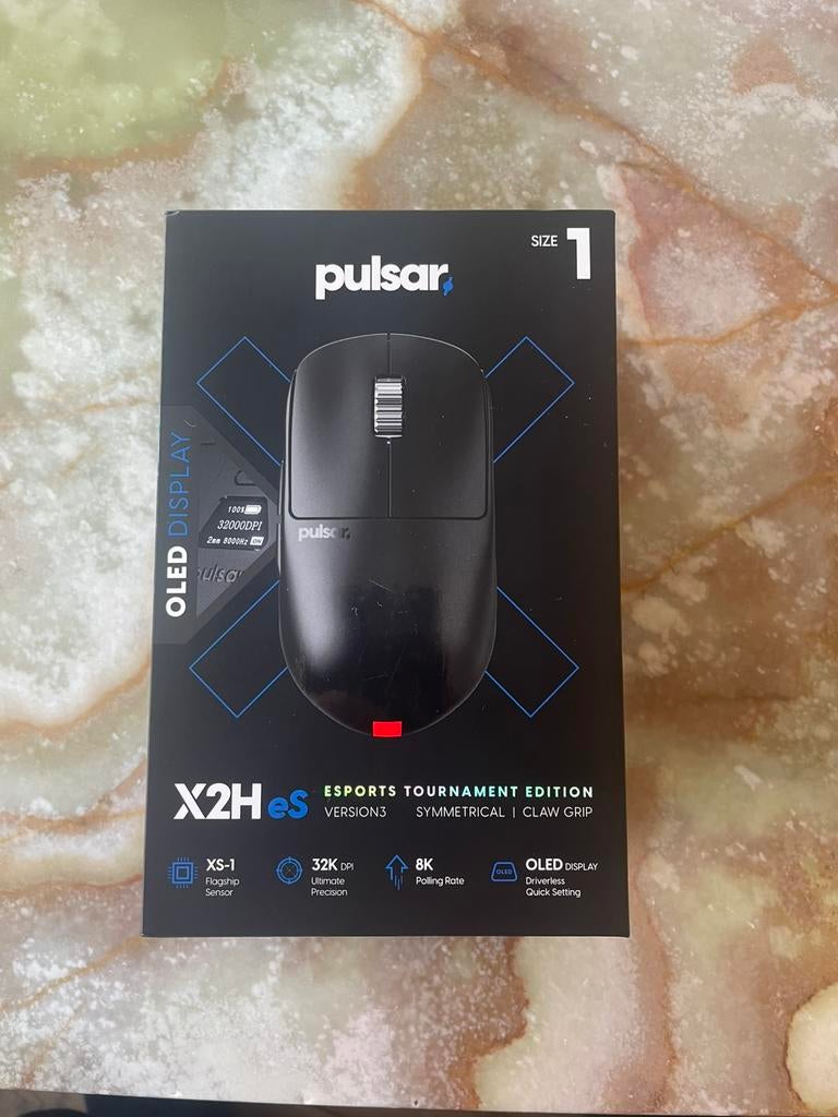 Pulsar X2H ES (Esports Tournament edition) Mini gaming muis, Computers en Software, Muizen, Ophalen of Verzenden, Zo goed als nieuw