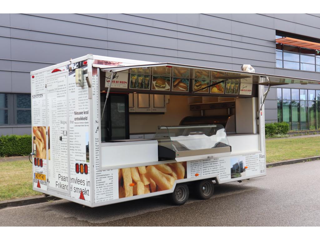 Krachtpatser frietwagen te koop!!, Gebruikt