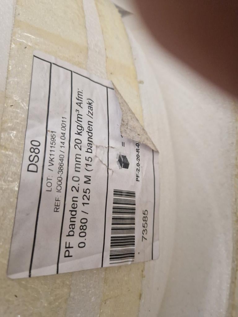 PF banden 2.0 mm isolatie / randisolatie vloerverwarming, Doe-het-zelf en Verbouw, Minder dan 4 cm, Overige materialen, Nieuw