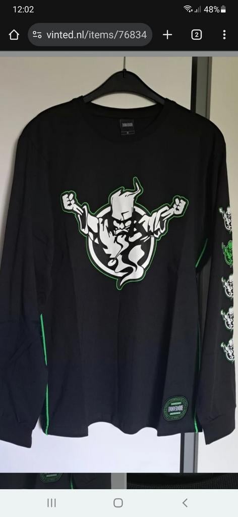 NIEUW EXCLUSIEF Thunderdome 2024 longsleeve maat xl
NIEUW, Ophalen of Verzenden, Nieuw, Maat 56/58 (XL), Zwart