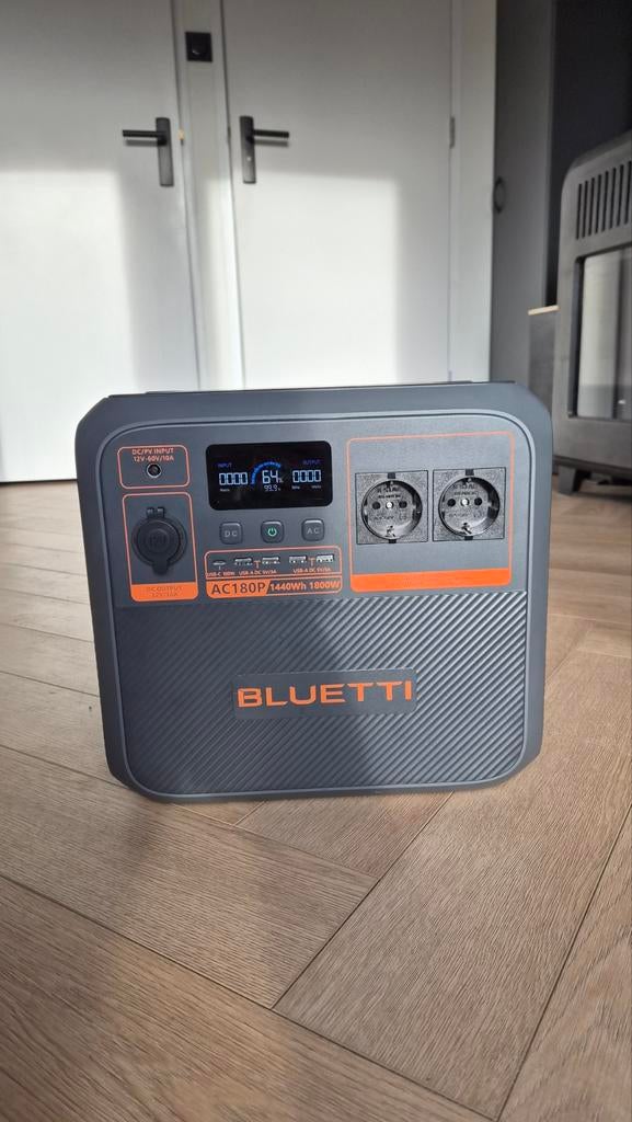 Bluetti AC180P Power Station, Ophalen of Verzenden