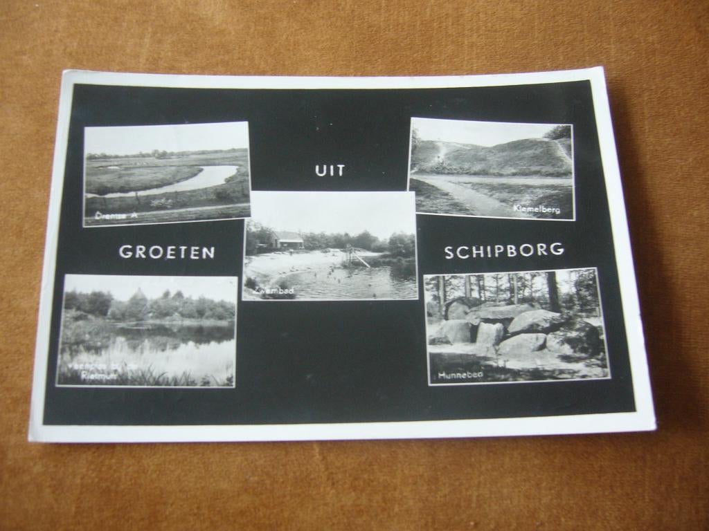 SCHIPBORG  =  5 LUIK, Ophalen of Verzenden, 1940 tot 1960, Gelopen