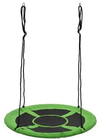 Schommel swing nestschommel vogelnest groen 110 cm GRTS BZRG, Kinderen en Baby's, Speelgoed | Buiten | Speeltoestellen, Verzenden