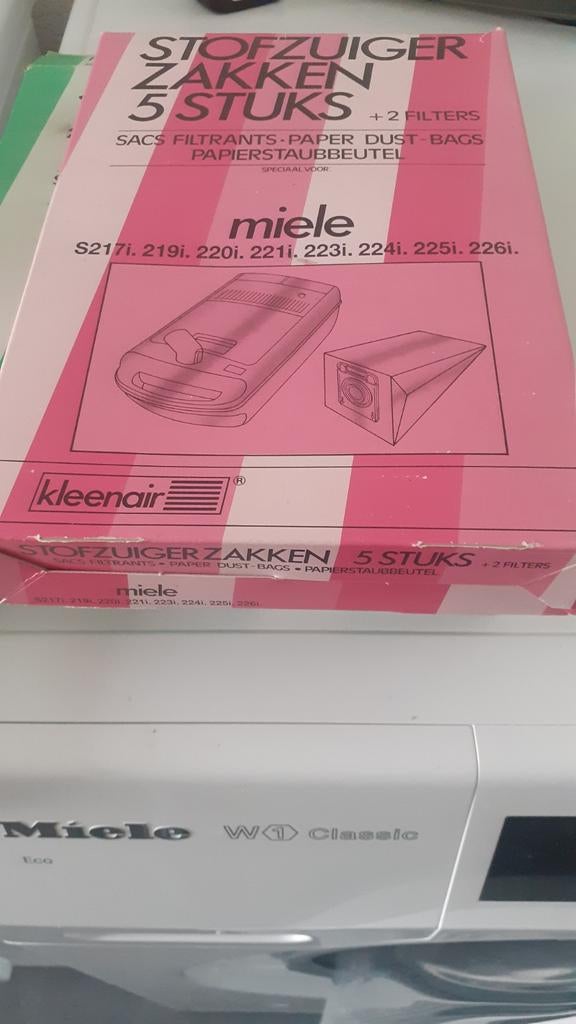 Stofzuigerzakken  zie omschrijving, Ophalen, Nieuw
