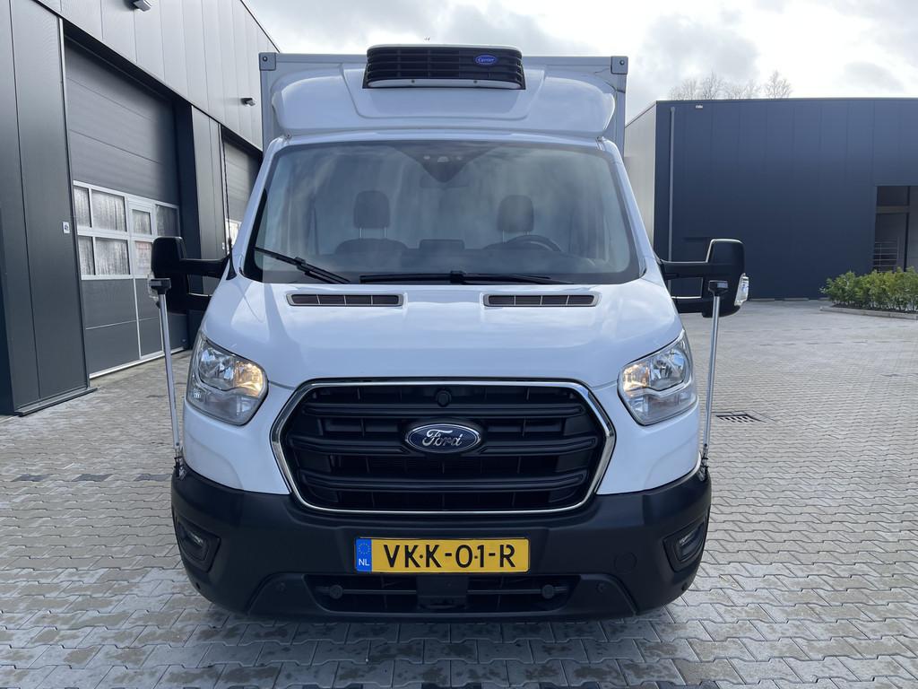 Ford Transit 2.0 TDCI automaat bakwagen met Carrier koeling, Auto's, Bestelauto's, Automaat, Parkeersensor, 4 cilinders, Met garantie (alle)