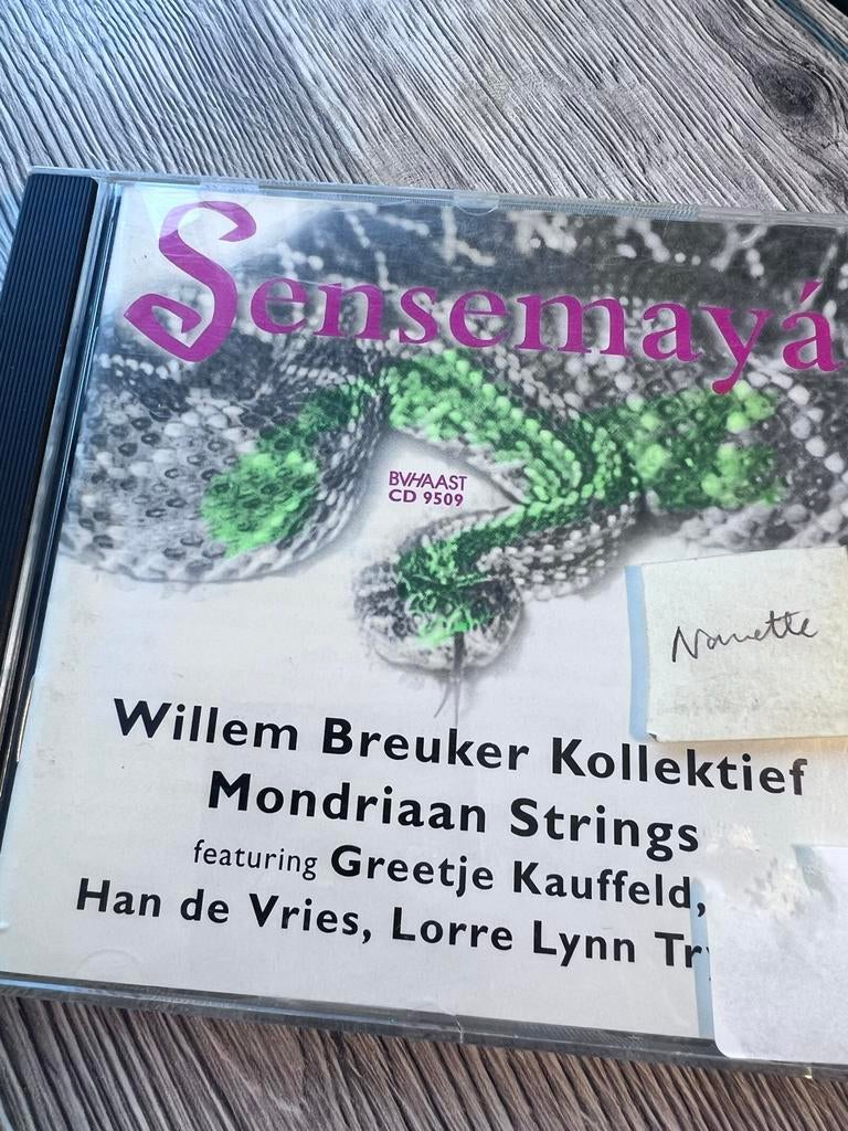 Willem Breuker Kollektief - Sensemayá CD, Cd's en Dvd's, Cd's | Klassiek, Gebruikt, Kamermuziek, Modernisme tot heden, Ophalen of Verzenden