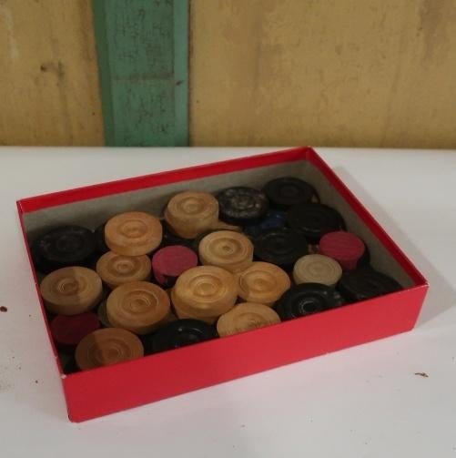 Damstenen 49 stuks origineel vintage retro PARTIJ PRIJS, Ophalen of Verzenden, Gebruikt