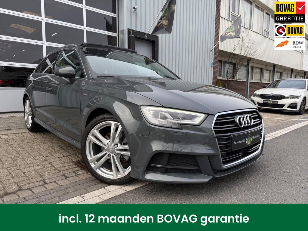 Audi A3 SPORTBACK 1.5 TFSI CoD 3X S-Line B&O/VIRTU/LEER/PANO, 12 maanden, Gebruikt, 4 cilinders, Leder