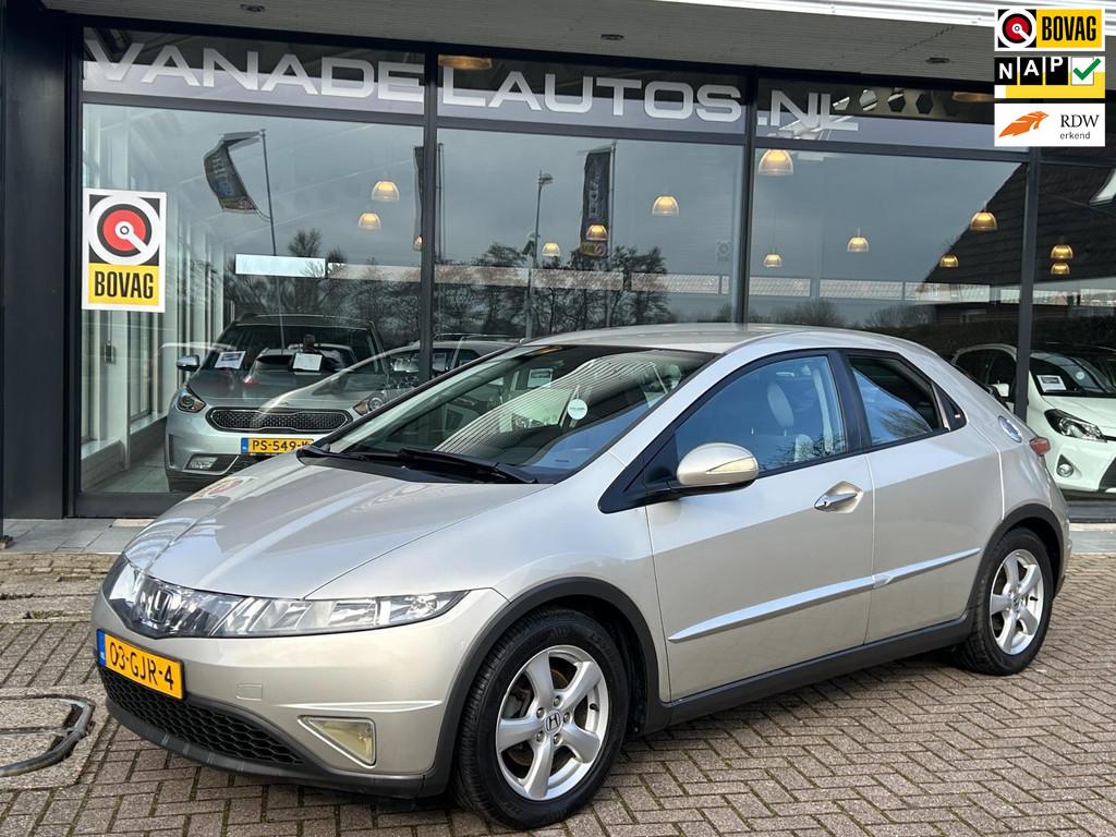 Honda Civic 1.4 Sport 5Drs Clima LM-Velgen Licht-Regensensor, 83 pk, Gebruikt, Zwart, 4 cilinders