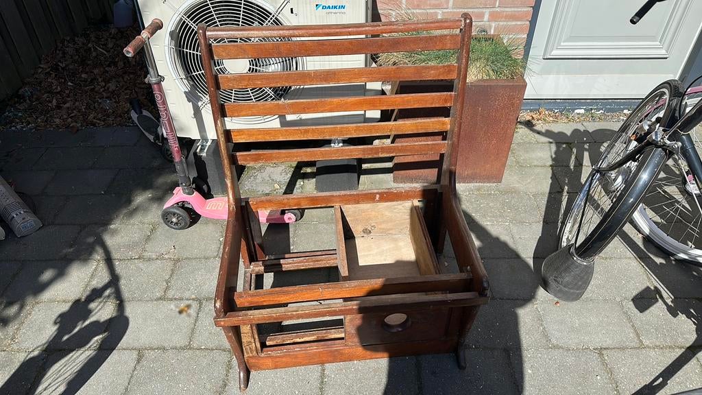 Gratis Bankje uit een boot, zonder zitting, Watersport en Boten, Ophalen, Gebruikt, Interieur en Kussens